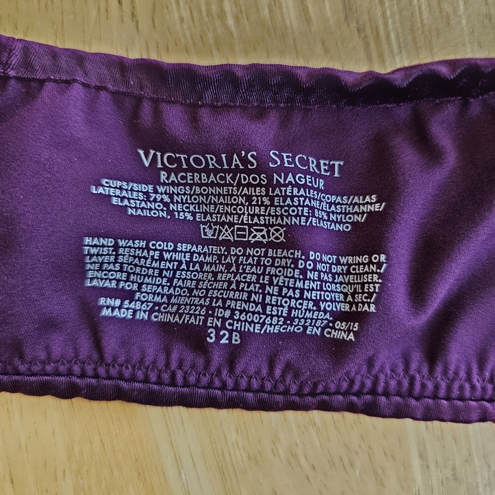 Victoria's Secret Bra Racerback - Picture 5 of 5